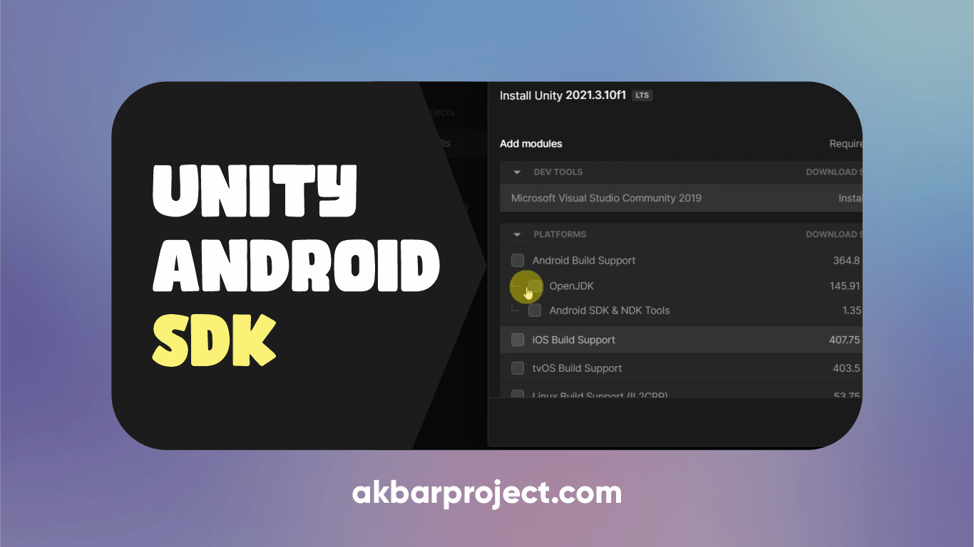 Unity Android Build Platform